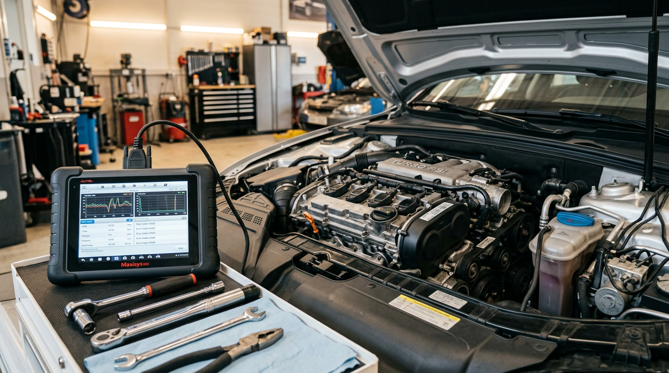 Diagnóstico e reparo de motor